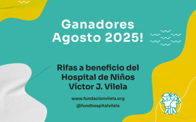 🎉 ¡Ya están los ganadores de la Rifa Solidaria de AGOSTO! 🙌