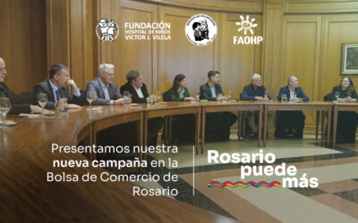 Presentamos nuestra campaña en la Bolsa de Comercio de Rosario